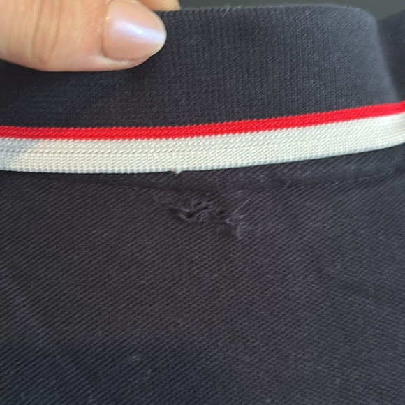 🌺Psycho Bunny Black and Red Polo Shirt Classic Design - Picture 7 of 7